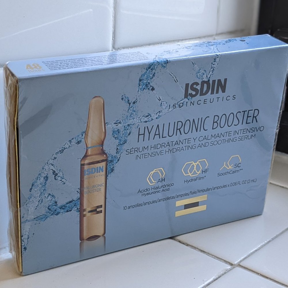 Isdin Isdinceutics Hyaluronic Boosters Intensive Hydrating and Calming Serum